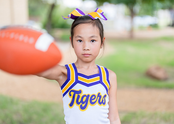 8U Tigers Cheer & Football-49