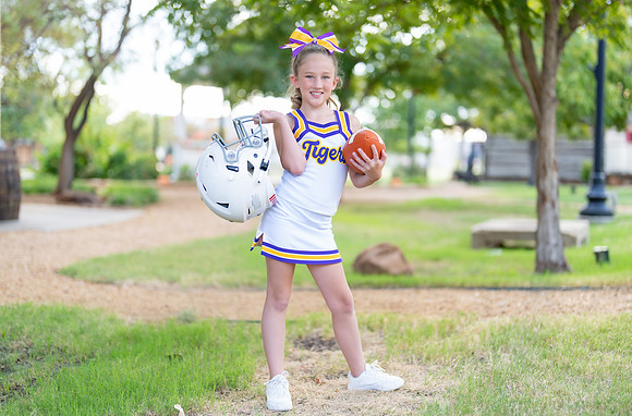 8U Tigers Cheer & Football-4