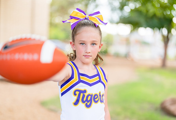 8U Tigers Cheer & Football-6