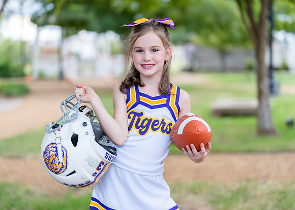 8U Tigers Cheer & Football-42