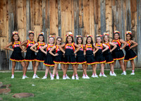9U Chiefs Cheer