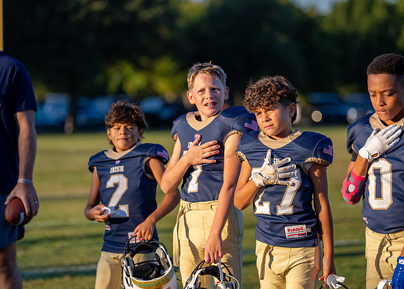 9U Cowboys Vs. Irish-34