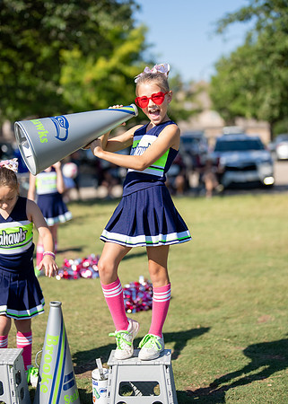 9U Seahawks Cheer Game Day!-35