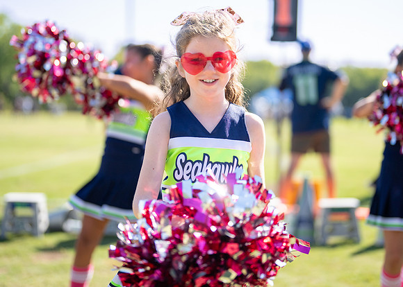 9U Seahawks Cheer Game Day!-45