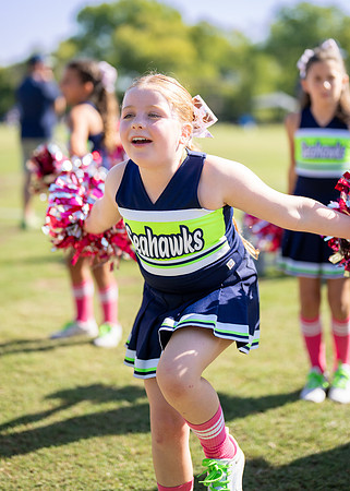 9U Seahawks Cheer Game Day!-46