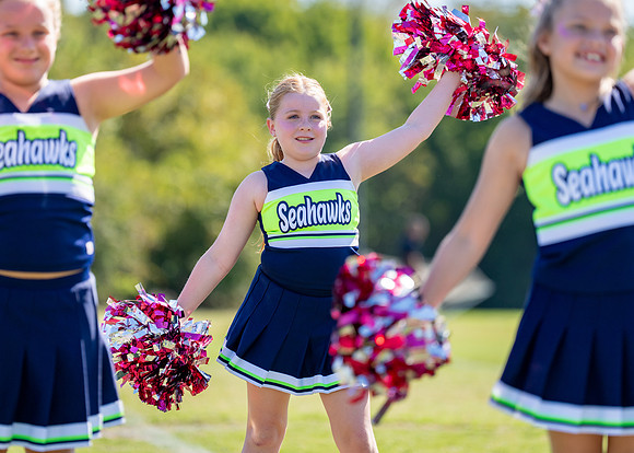 9U Seahawks Cheer Game Day!-201