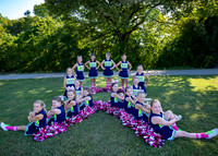 9U Seahawks Cheer Game Day!