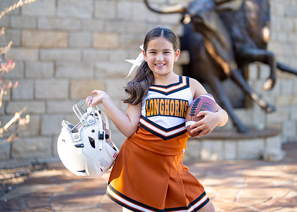 8U Longhorns Cheer-8