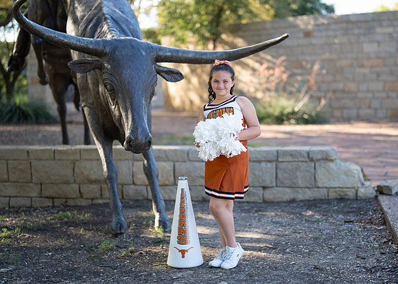 8U Longhorns Cheer
