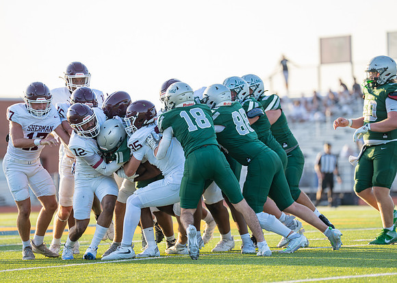 Varsity Vs. Sherman-35