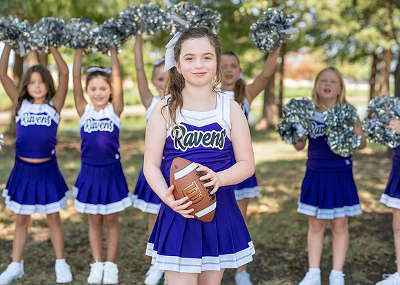 8U Ravens Cheer-6