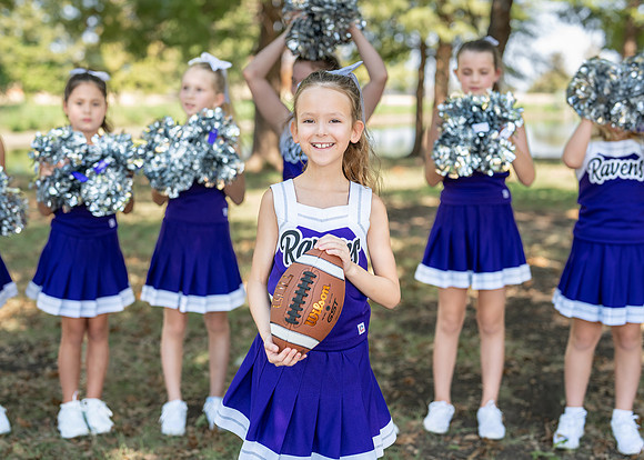 8U Ravens Cheer-10