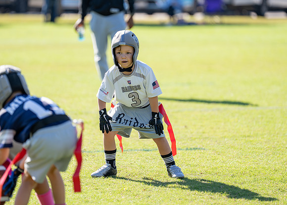 6U Raiders Football Game-53