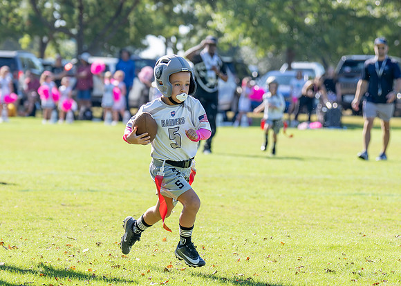 6U Raiders Football Game-32