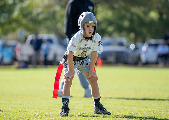 6U Raiders Football Game-20