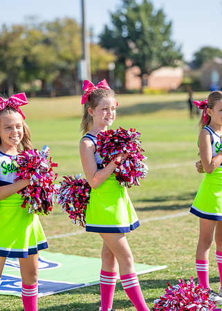 10U Seahawks Cheer Sideline-13