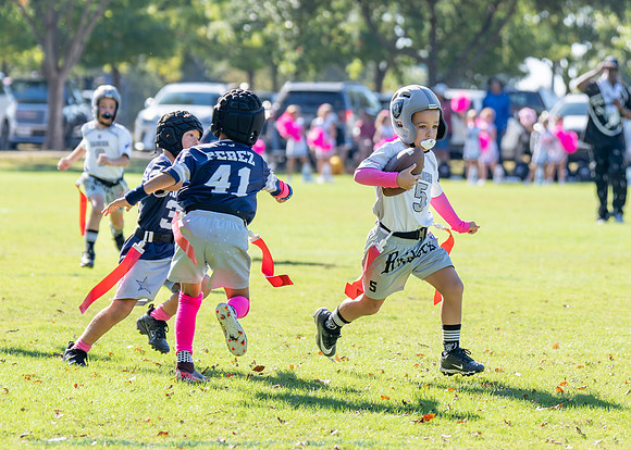 6U Raiders Football Game-31