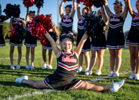 11-12U Red Raiders Cheer Sideline-5