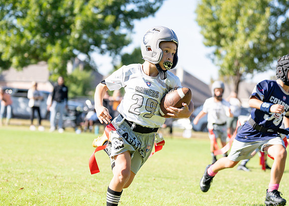 6U Raiders Football Game-85