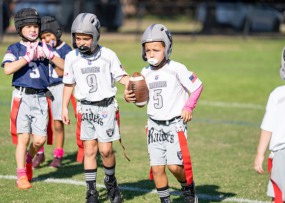 6U Raiders Football Game-79