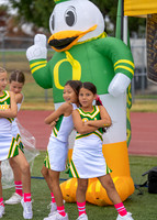 8U Ducks Cheer Sideline-6
