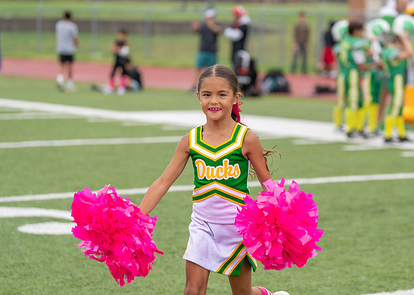 8U Ducks Cheer Sideline-42