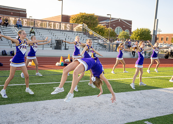 Pioneer Cheer Sideline Vs. Pearson-4