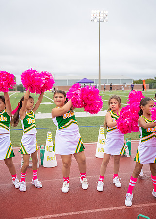 8U Ducks Cheer Sideline-127