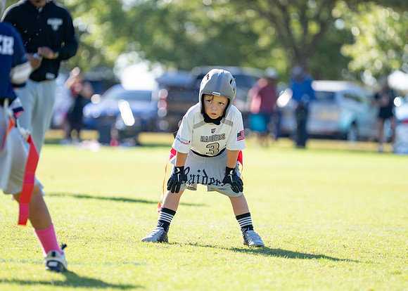 6U Raiders Football Game-56