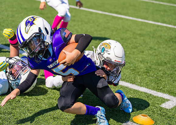 8U Jags Vs. Ravens-99