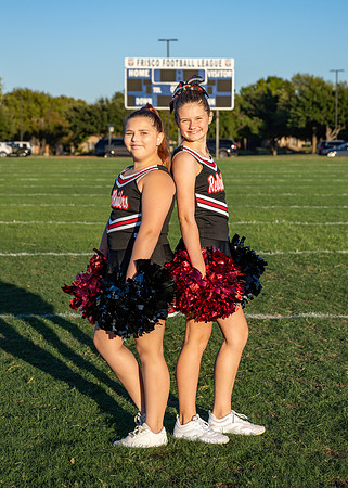 11-12U Red Raiders Cheer Sideline-27