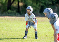 6U Raiders Football Game-17