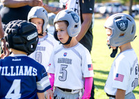 6U Raiders Football Game-7