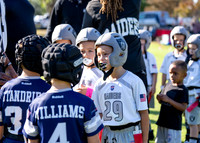 6U Raiders Football Game-5