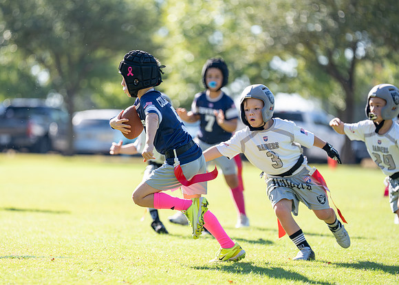 6U Raiders Football Game-51