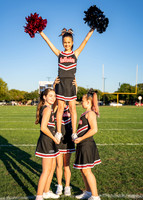 11-12U Red Raiders Cheer Sideline-16