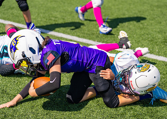 8U Jags Vs. Ravens-100