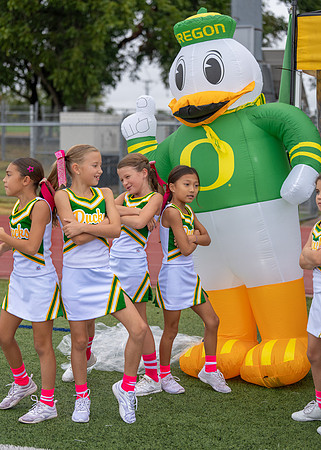 8U Ducks Cheer Sideline-30