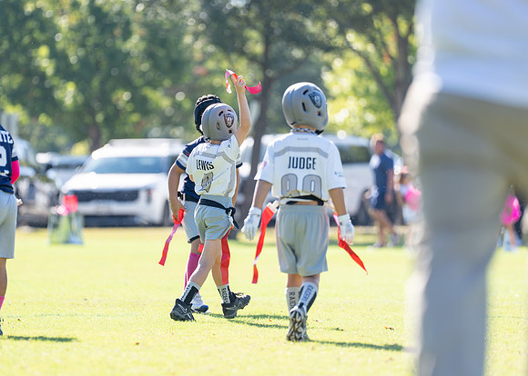 6U Raiders Football Game-52