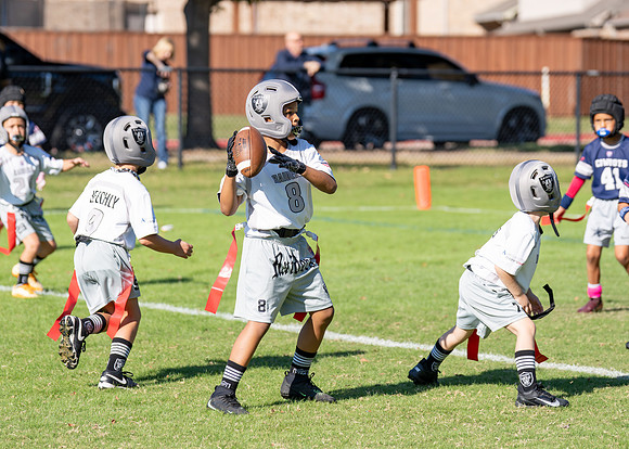 6U Raiders Football Game-73