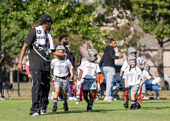 6U Raiders Football Game-63