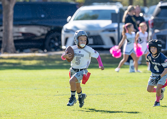 6U Raiders Football Game-29