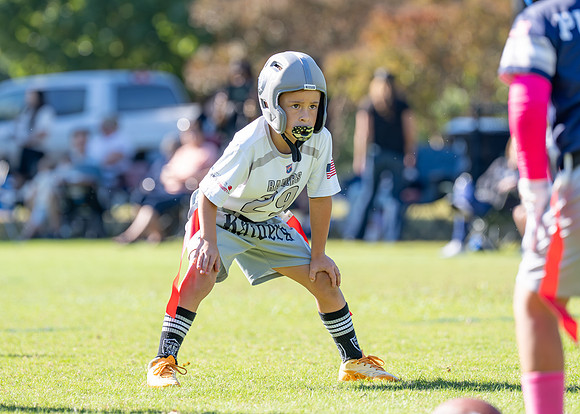 6U Raiders Football Game-22