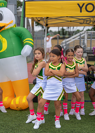 8U Ducks Cheer Sideline-29
