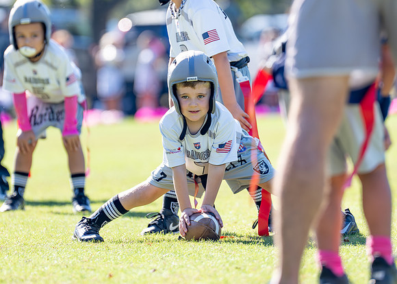 6U Raiders Football Game-38