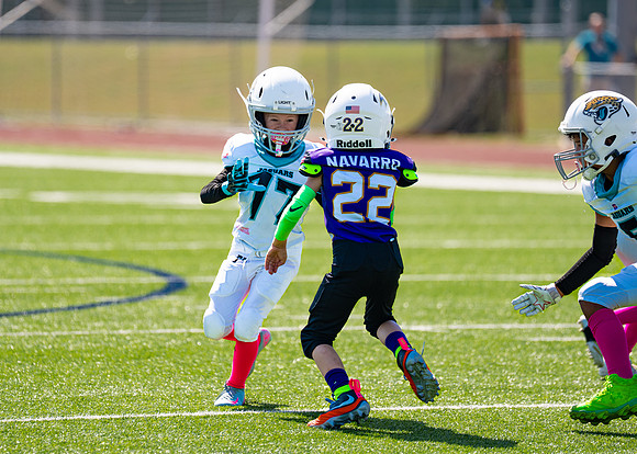 8U Jags Vs. Ravens-86