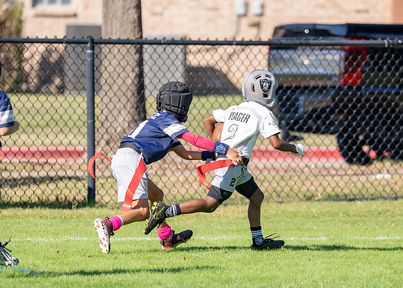 6U Raiders Football Game-69