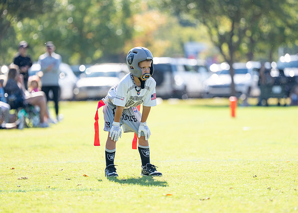 6U Raiders Football Game-57
