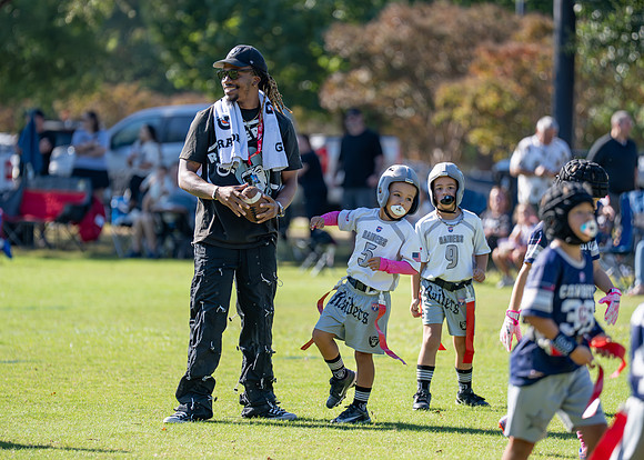 6U Raiders Football Game-37