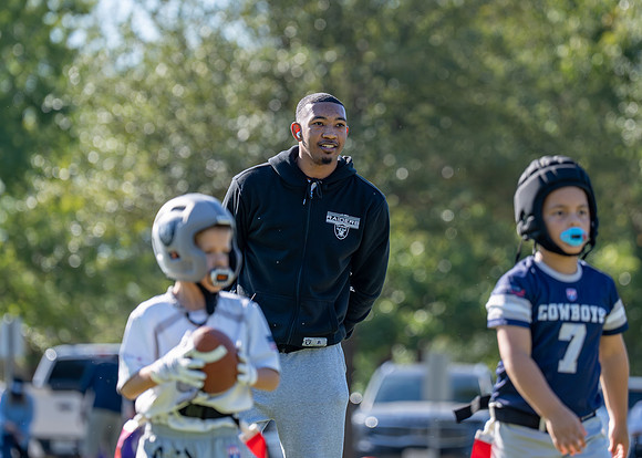 6U Raiders Football Game-26